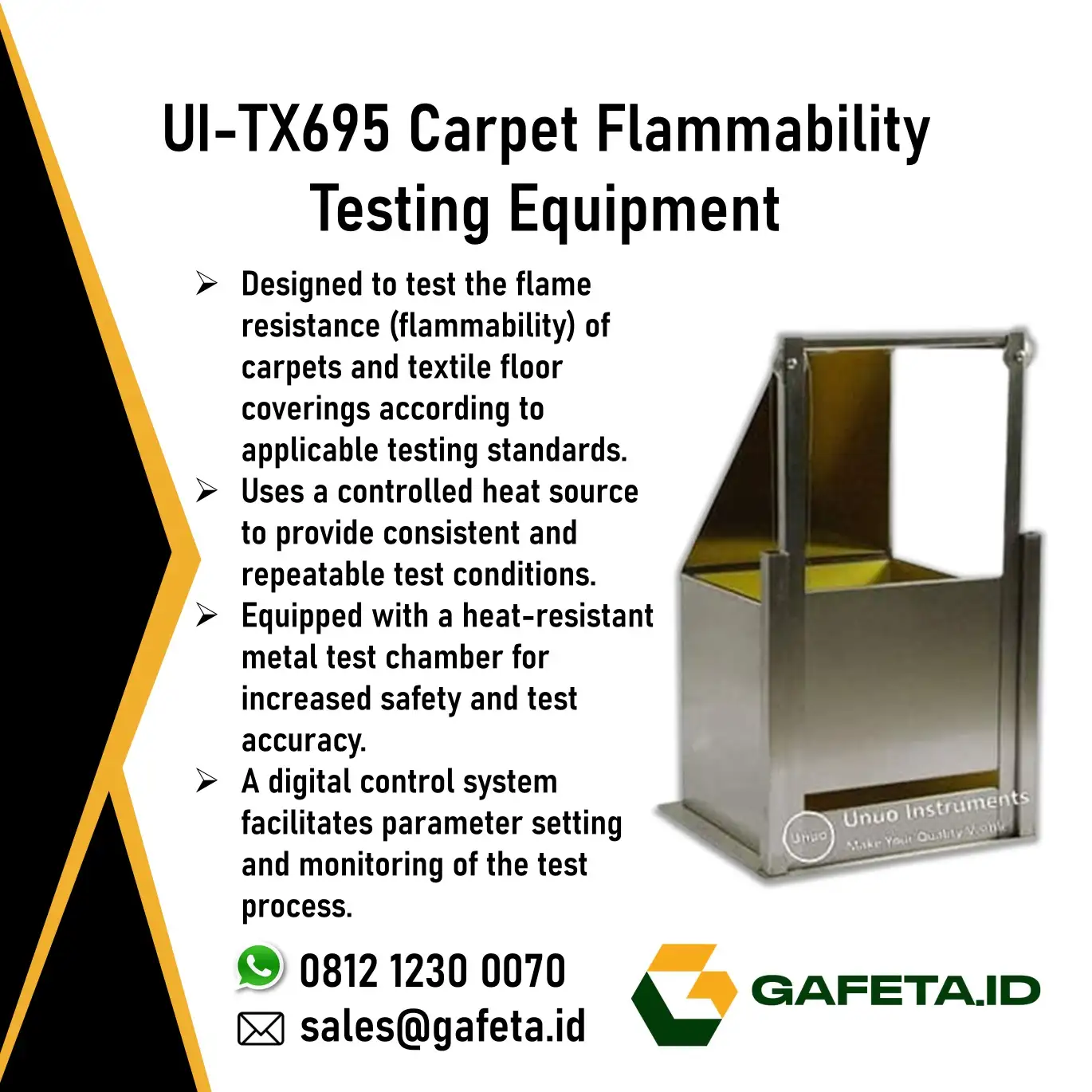 Flammability Testing Equipment